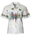 Amazon Parrots Men's Shirt Cream