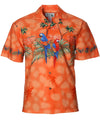 Amazon Parrots Men's Shirt Orange