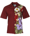 Apana Side Design Shirt Red