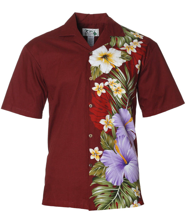 Apana Side Design Shirt Red