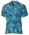 Aloha Shirt Ohia Turquoise Turquoise