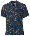 Resort Aloha Shirt Royal Palms Ocean Blue