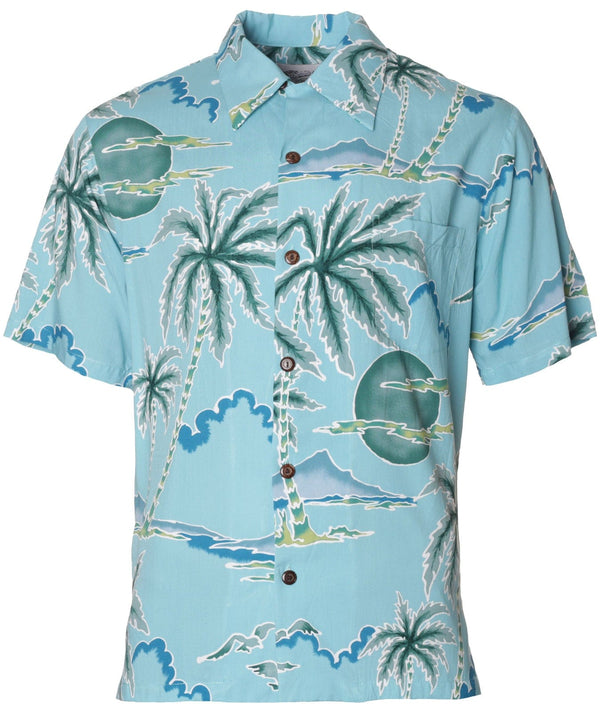 Scenic Palm Hawaiian Shirt