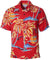 Scenic Palm Hawaiian Shirt Red