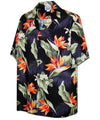 Ginger Hawaiian Shirt Black