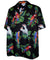 Hawaiian Shirt Parrot's Island Black
