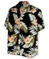 Mililani Hawaiian Shirt Black