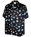 Mariner’s Dream Aloha Shirt Black
