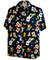 High Roller Vegas Jackpot Aloha Shirt Black