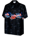 All-American Hot Rod Aloha Shirt Black