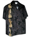 Totem Surfer South Pacific Hawaii Shirt Design Black