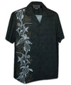 Side Panel Ocean Treasures Hawaiian Shirt Charcoal