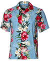 Men's Shirt HEKAU Ocean Blue