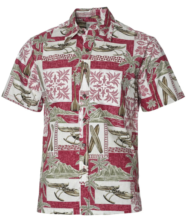 Button-Up Dress Hawaiian Shirt Duke Lane