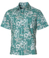 Iolani Palace Button-Up Dress Aloha Shirt