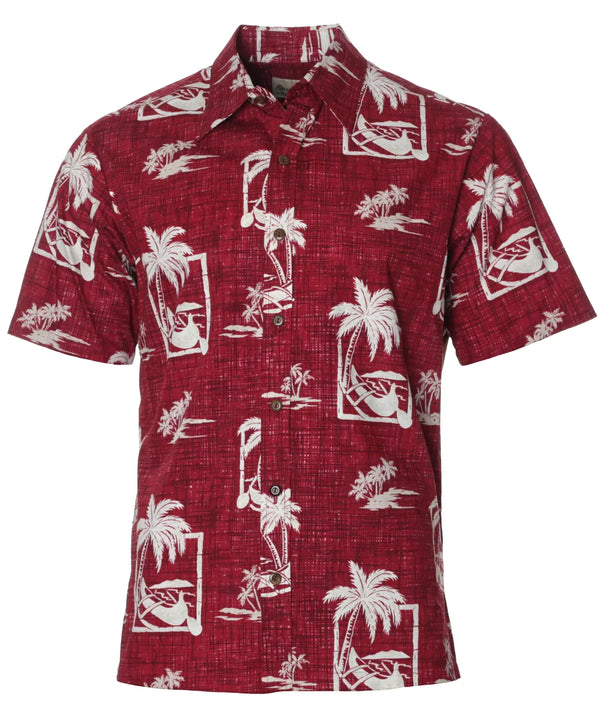 Dress Shirt Button-Up Hawaiian Kahala