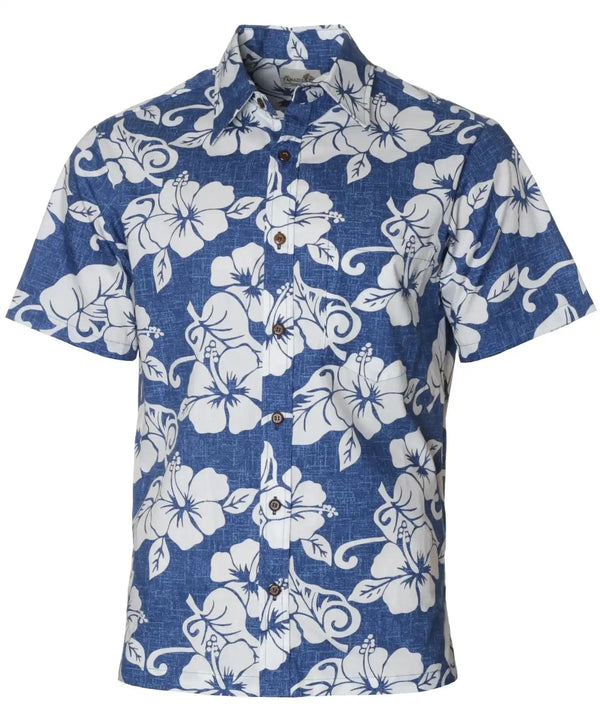 Monarch Button-Up Dress Hawaiian Shirt Business Casual