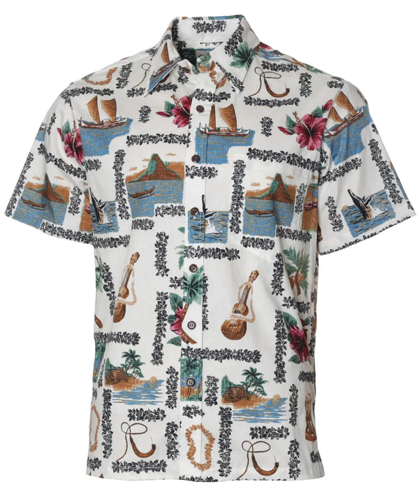 Portlock Button-Up Dress Hawaiian Shirt