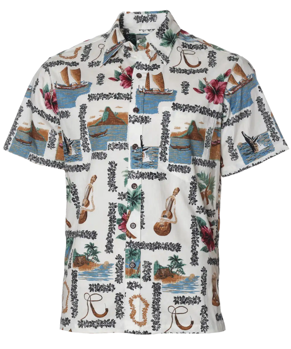 Portlock Button-Up Dress Hawaiian Shirt