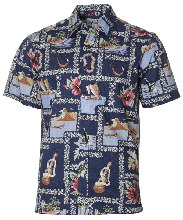 Portlock Button-Up Dress Hawaiian Shirt