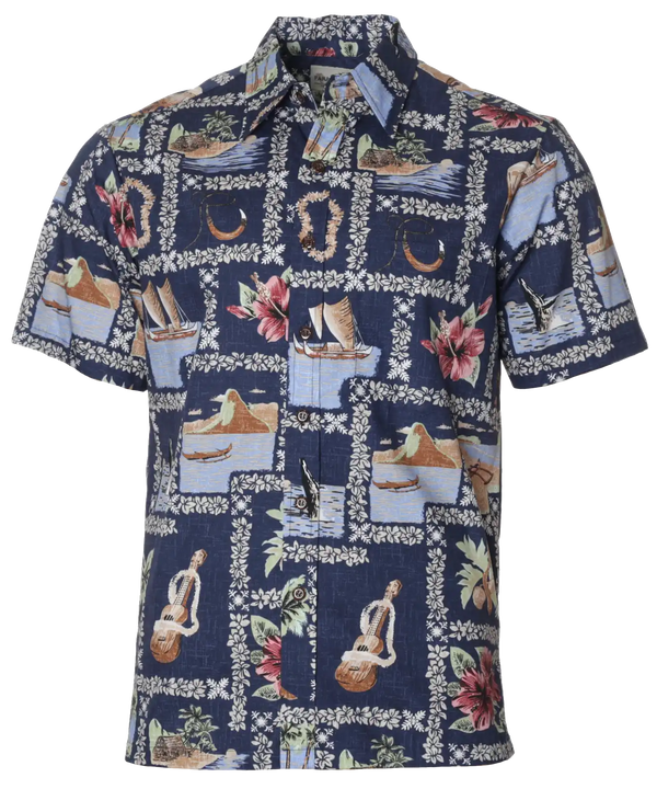 Portlock Button-Up Dress Hawaiian Shirt