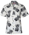 Aloha Shirt Lanai Pineapples White