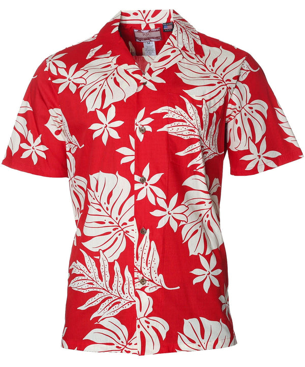 Kaanapali Aloha Shirt Red