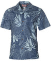 Monstera Oasis Aloha Shirt Blue