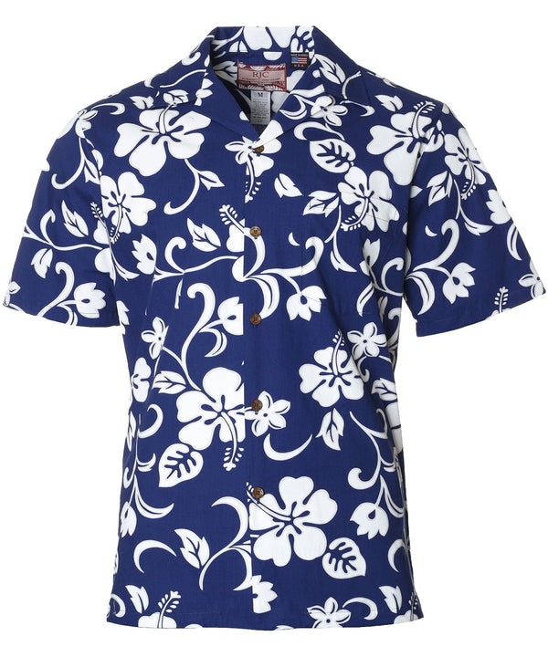 Hawaiian Shirt Hibiscus Kaneohe Royal