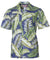 Palm Escape Aloha Shirt Marine
