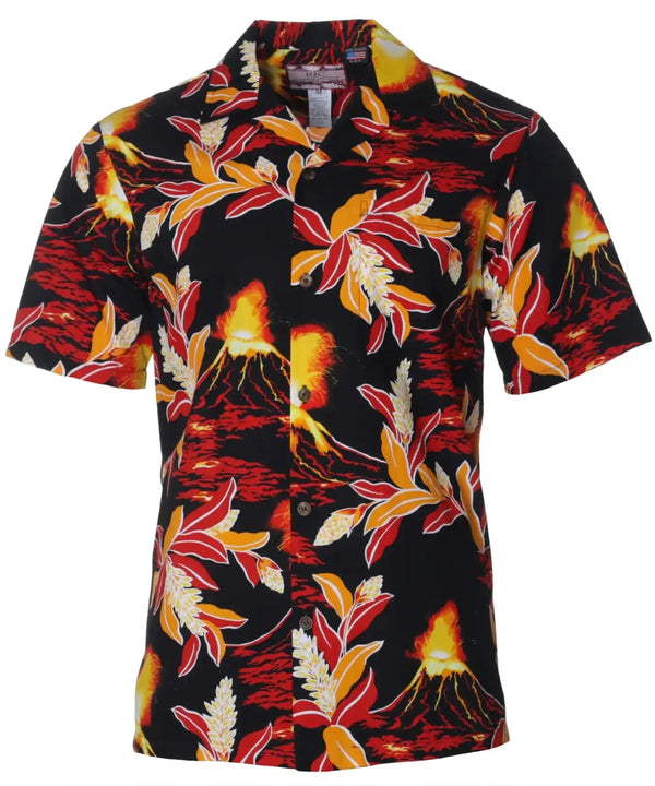Pele’s Fire Hawaiian Shirt Tales of Lava