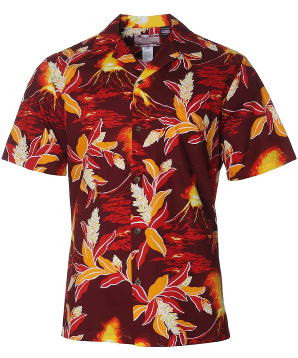 Pele’s Fire Hawaiian Shirt Tales of Lava