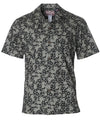 Hawaiian Shirt Hibiscus Kulakane Black