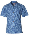 Hawaiian Shirt Hibiscus Kulakane Royal