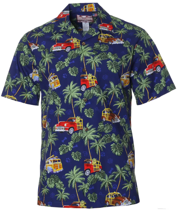 Woody Island Ride Aloha Shirt