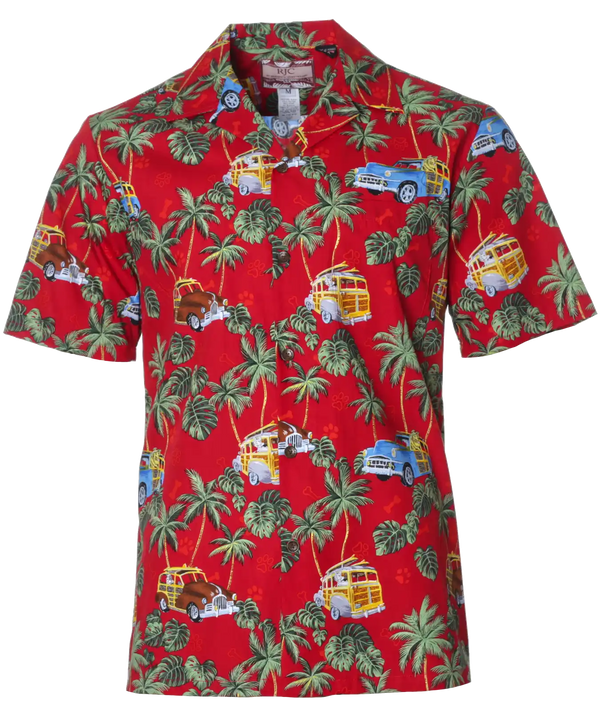 Woody Island Ride Aloha Shirt