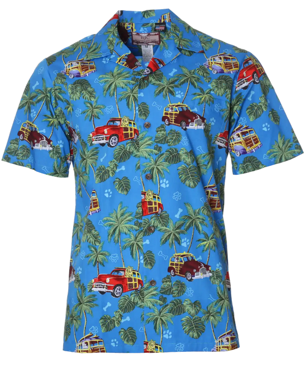 Woody Island Ride Aloha Shirt