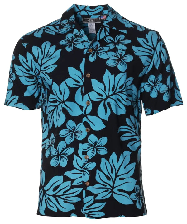 Resort Aloha Shirt Holokai Black