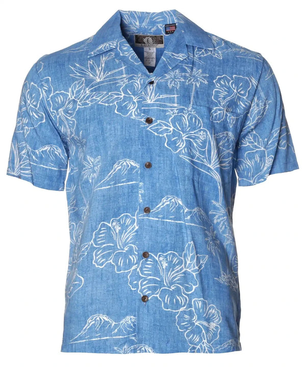 Resort Keahole Shirt Light Blue