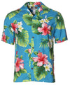 Hawaiian Shirt Tropical Hoku Turquoise