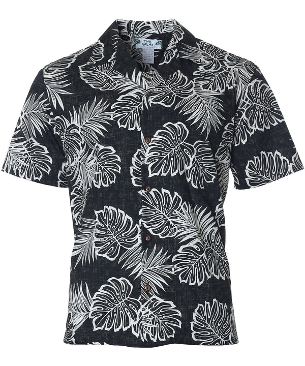 Kauai Venture Aloha Shirt Black