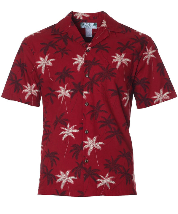 Nala Palms Shirt Red
