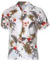 Hawaiian Shirt Hanapepe White White Two Palms