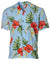 Hawaiian Shirt Lanai Monstera Sky Blue Sky Blue
