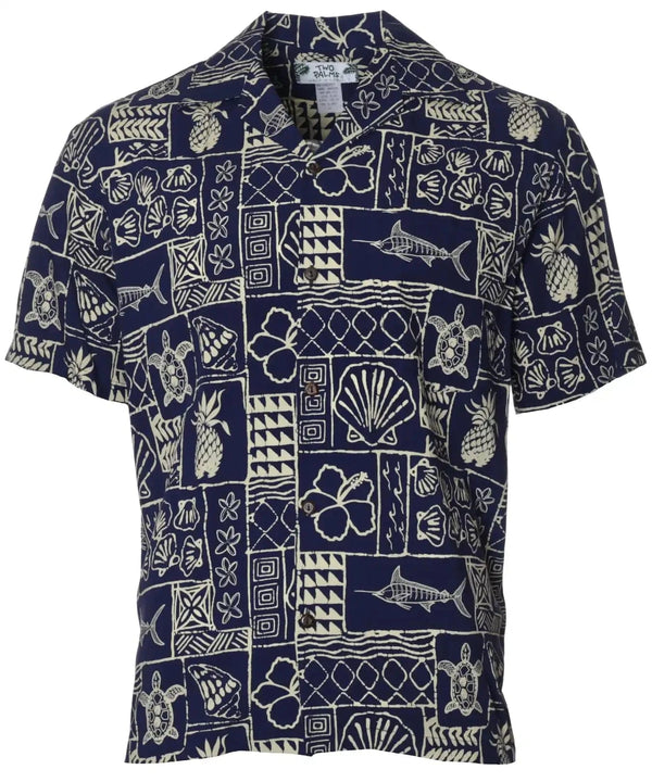 The Marlin Island Shirt Navy