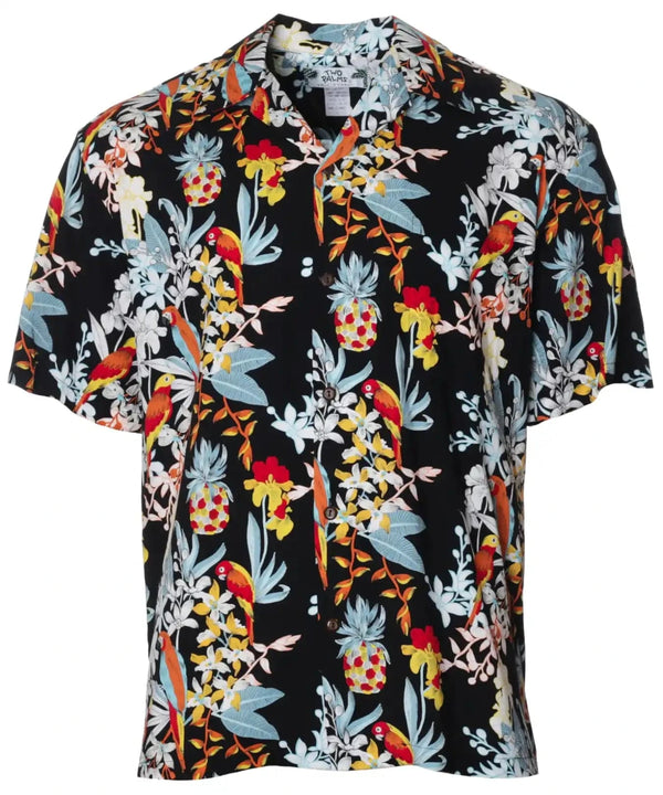 Parrots Vacation Aloha Shirt