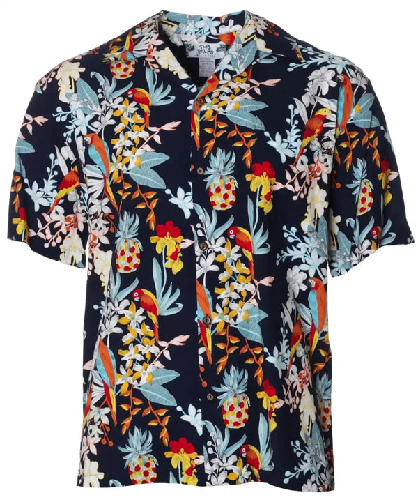 Parrots Vacation Aloha Shirt