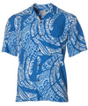 Tattoo Hawaiian Shirt Tribal Tale Blue