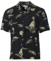 Volcano Hawaiian Shirt Epic Mauna Kea Black