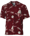 Volcano Hawaiian Shirt Epic Mauna Kea Red